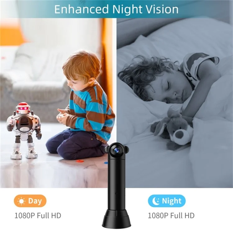 V10 HD Infrared Night Vision Mini Camera Remote Control Home Security Camera