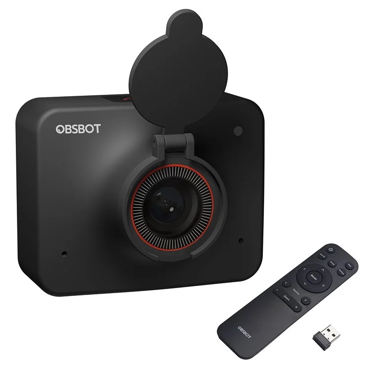 OBSBOT MEET 4K Webcam AI-Powered Video Camera + Re...