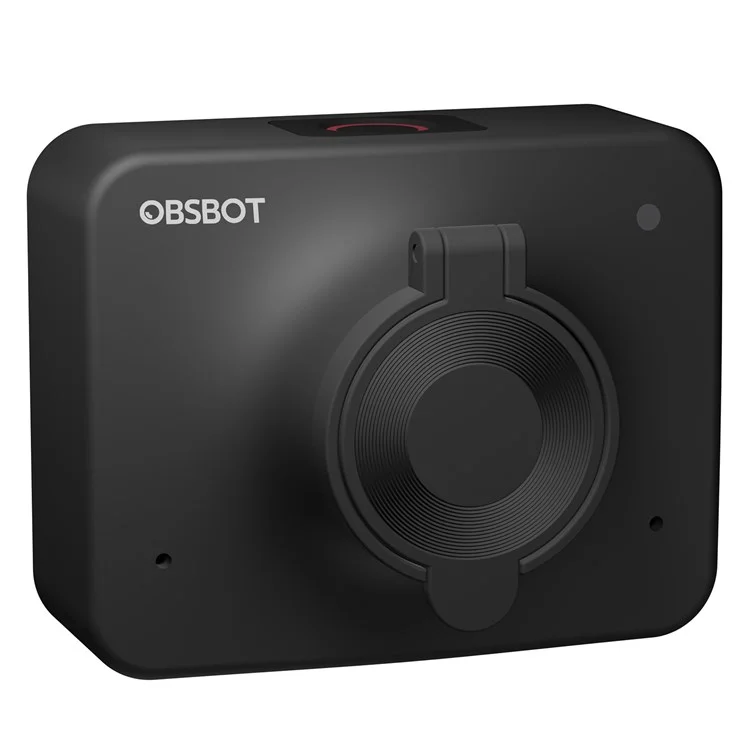 OBSBOT MEET 4K Webcam AI-Powered Video Camera + Remote Controller Magnetic Mount Monitor Camera with Privacy Cover for Live Streaming Online Teaching