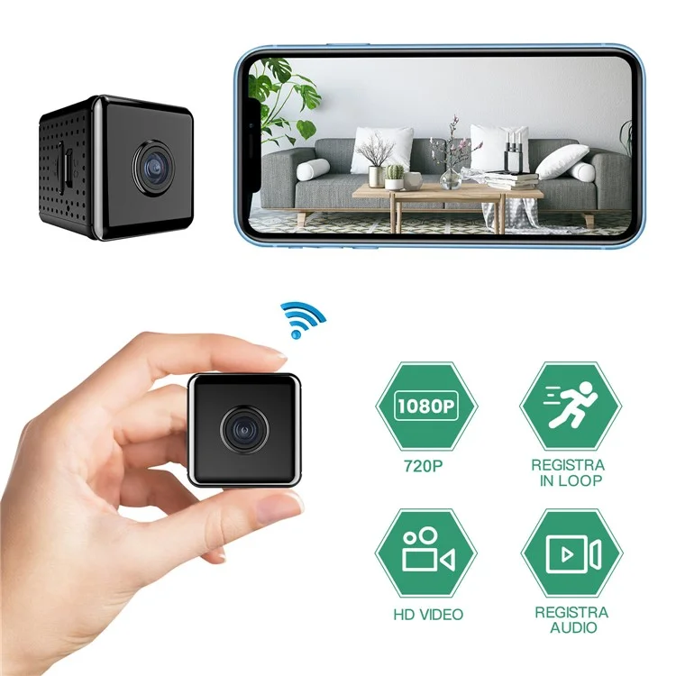 K12 720P Mini Camera Night Version Wireless Camcorder Surveillance WiFi Camera