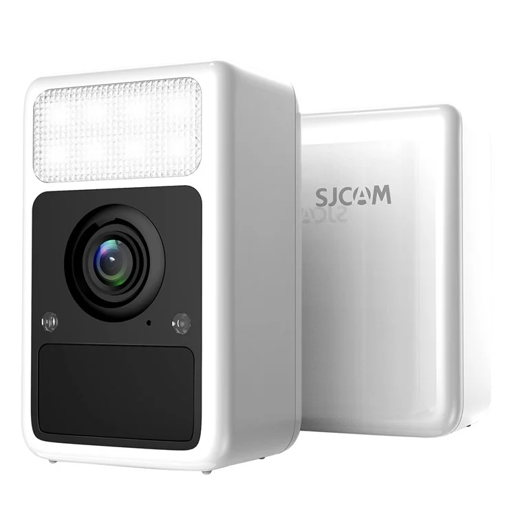 SJCAM S1 Student Sports Camera Aerial Riding Recorder 4MP IP65 Waterproof Household Camera with Light - White