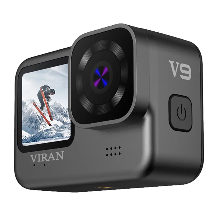 VIRAN V9 4K 60FPS WiFi Anti-Shake Action Camera IP...