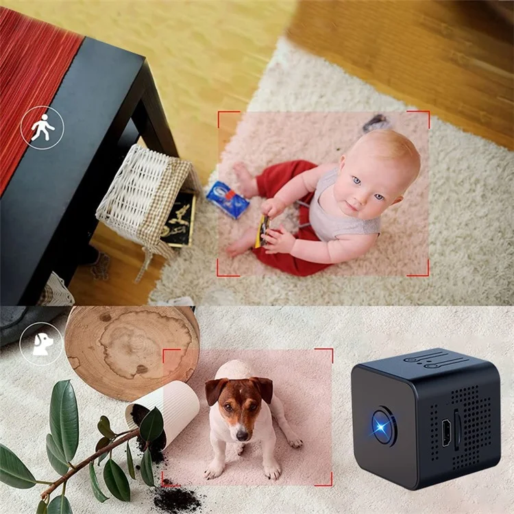 X1 HD 1080P Mini Camera Wireless Home Security Camera Monitor for Watching Baby, Caring Pets