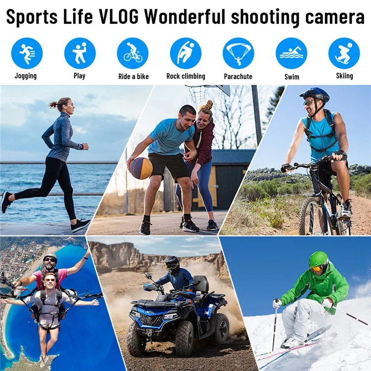 Z03 1080P HD Waterproof Outdoor Sports Cycling Camera WiFi Video Recorder Camera