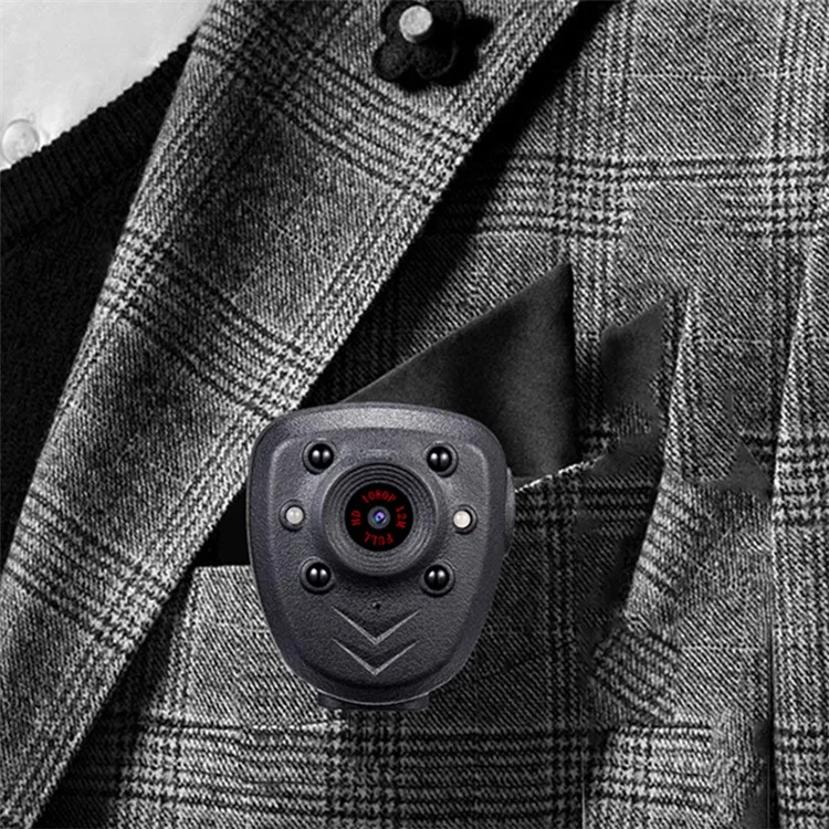 HD 1080P Night Vision Camera Meeting Outdoor Aerial Photography Mini DV Camera Built-in 16G Micro SD Card