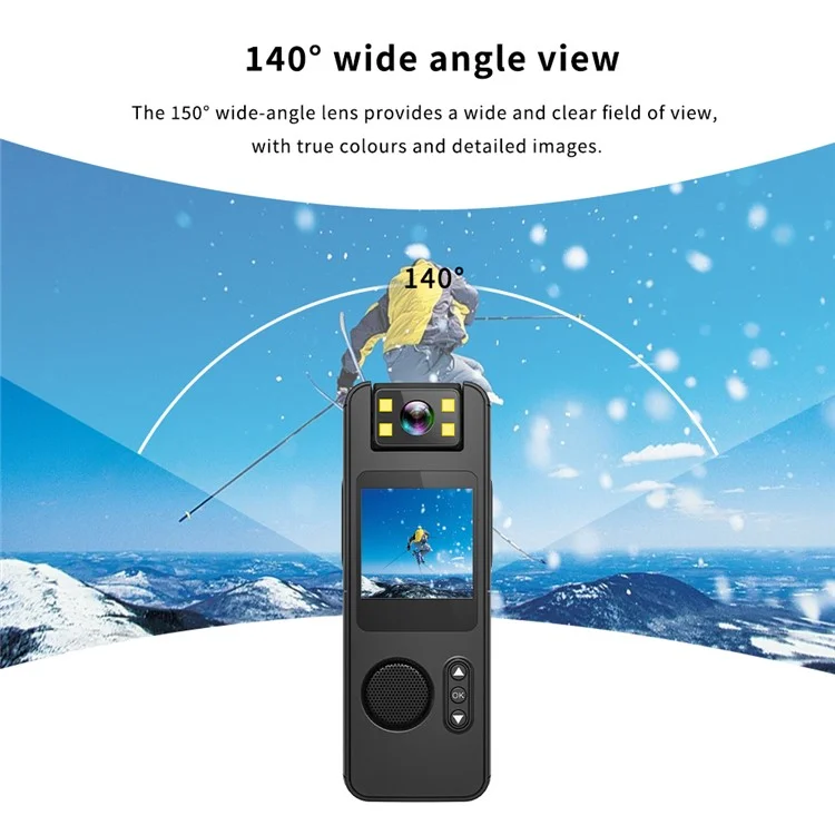 CS11 Smart Mini Camera with Back Clip Compact Handheld Camera Recorder