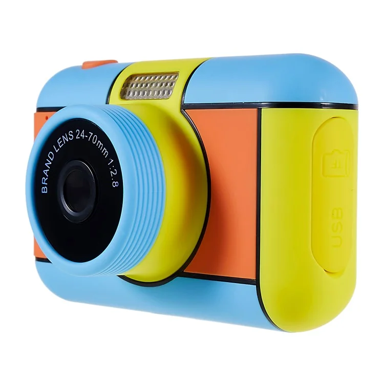 D7S 2.4 Inch IPS Large Screen Dual 32MP HD Display Kids Digital Camera for Children Boys Girls