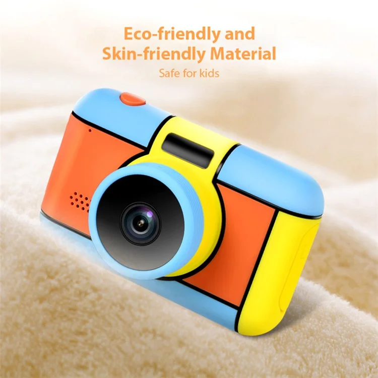 D7S 2.4 Inch IPS Large Screen Dual 32MP HD Display Kids Digital Camera for Children Boys Girls