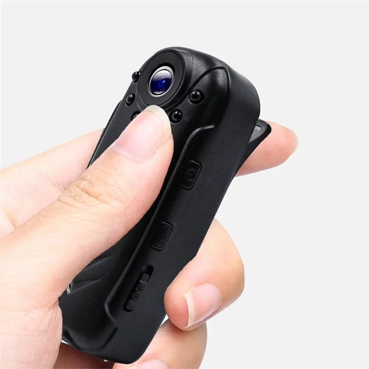 TQ2 1080P HD Mini Camera Video Recorder Clip Type Small Security Night Vision Wide Angle Cam with Motion Detection