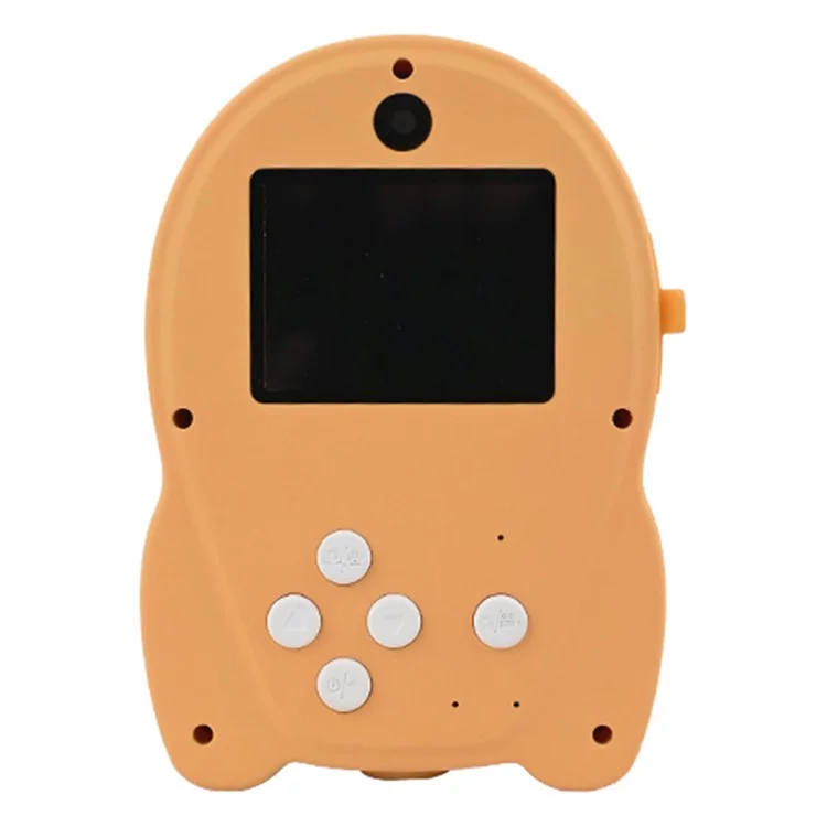 KDC-0013A Children 2.4 inch Screen Toy Camera Instant Photo Printer Mini Printing Device for Kids - Yellow