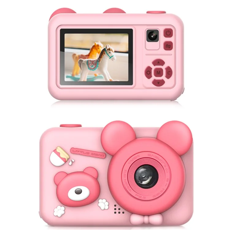 D32 2.0 Inch IPS Screen Dual Lens Mini Kids Camera...