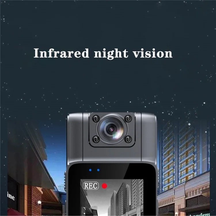 L11 WiFi Digital Body Worn Camera Wearable Camera Law Enforcement HD Bodycam without TF Card