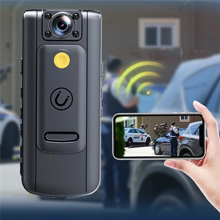 L11 WiFi Digital Body Worn Camera Wearable Camera Law Enforcement HD Bodycam without TF Card