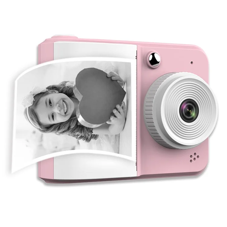 S7 2.4-inch Screen Mini Children HD Instant Camera Portable Photo Printer - Pink