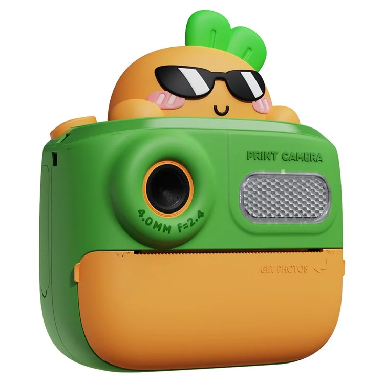 K64 Cute Dual Lens Kids HD Camera Instant Printing...