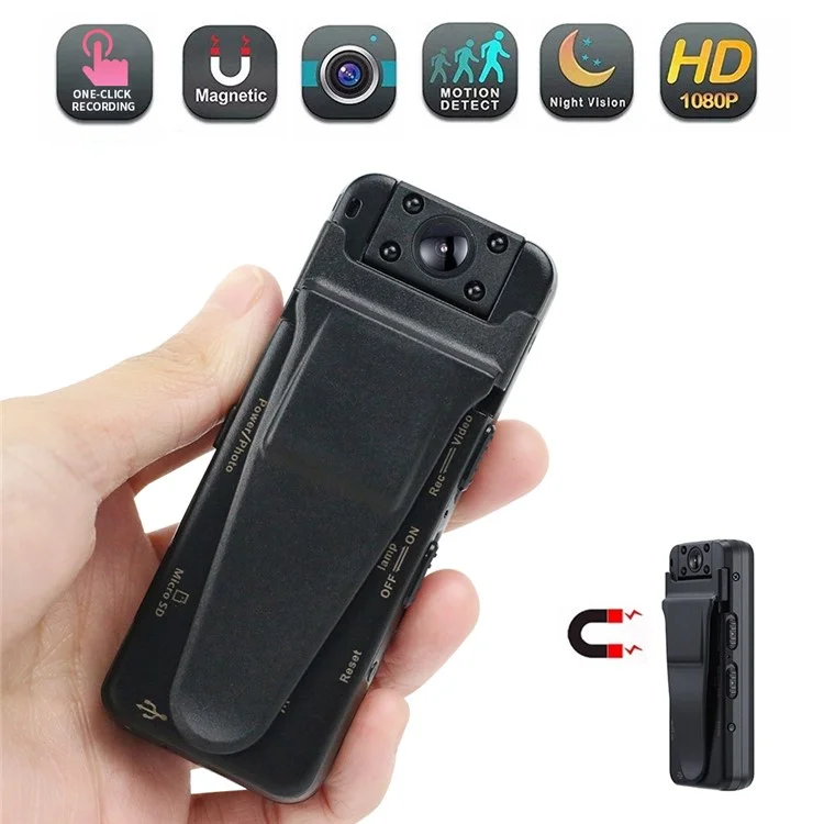 Z7 Mini Pocket Camera Portable HD 1080P Camera Video Conference Recorder with Back Clip