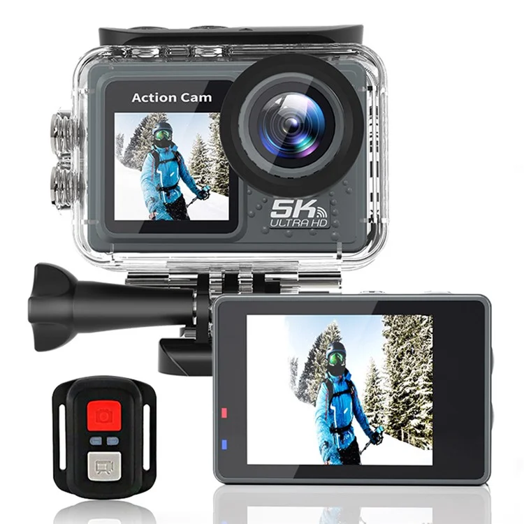 F300AAR-G Action Camera 24MP 5K Ultra HD 30m Water...